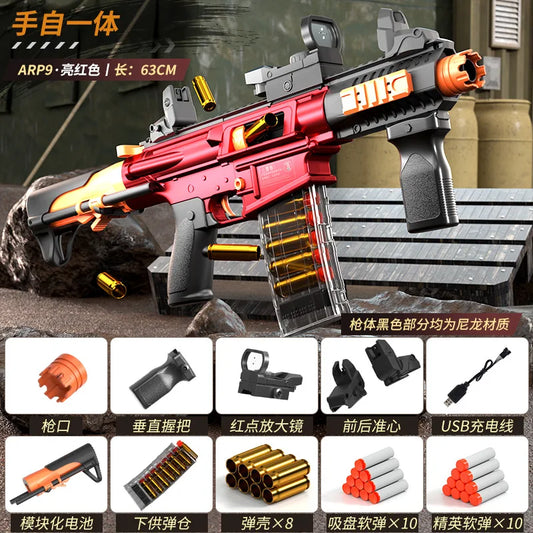 Electric Semi-Automatic Softball Gun M4A1 Nylon Firing Toy Gun for Boys Outdoor Battle Royale M416